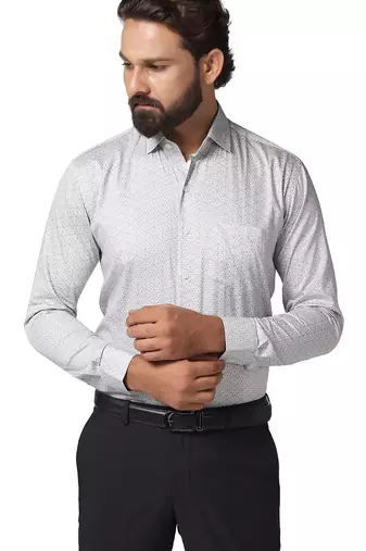 Men casual printed shirt