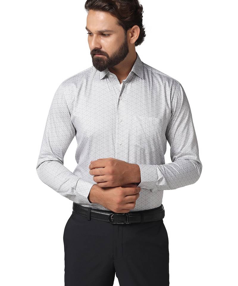 Men casual printed shirt