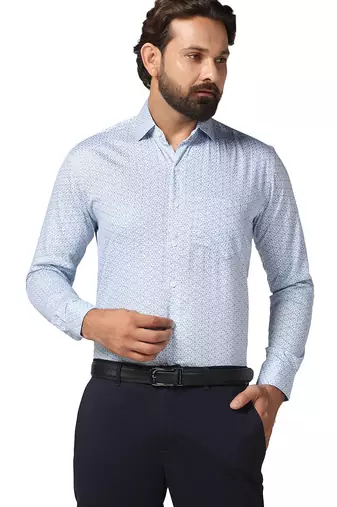 Men casual printed shirt