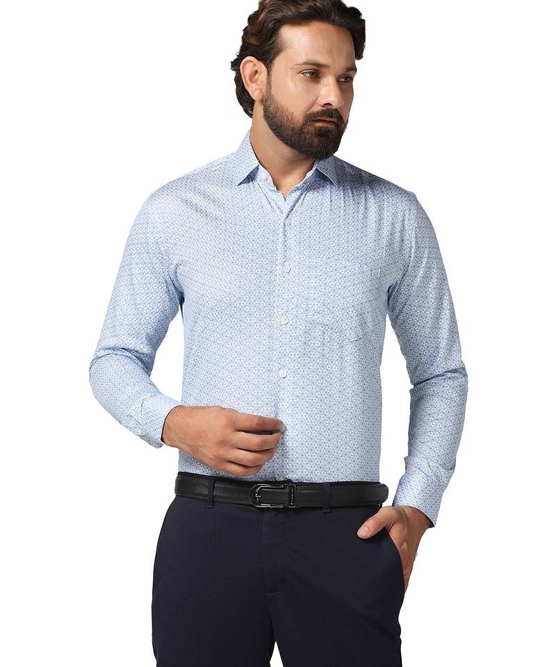 Men casual printed shirt