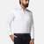 Men white printed shirt