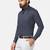 Men blue printed shirt
