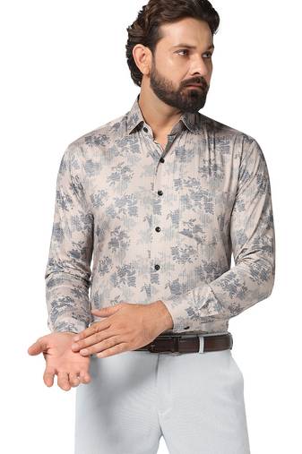 Men printed shirt