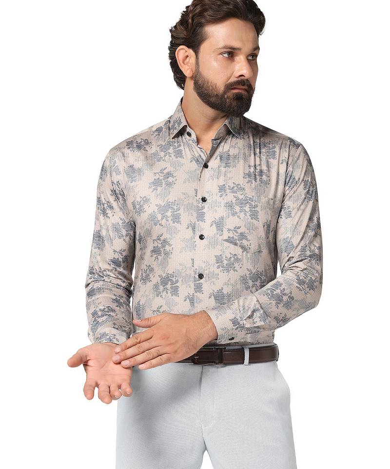 Men printed shirt