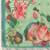 Sea green printed cotton blend ethnic saree with blouse piece