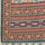 Beige printed cotton blend ethnic saree with blouse piece