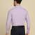 Men purple solid shirt