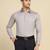 Men solid grey shirt