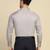 Men solid grey shirt