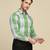 men green checked shirt