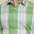 men green checked shirt