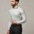 Men green printed casual shirt