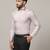 Men pink printed casual shirt