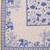 White printed cotton blend ethnic saree with blouse piece