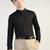 Mens black solid shirt