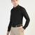 Mens black solid shirt