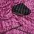 Stunning pink viscose rangoli silk saree with black embroidery and mirror work