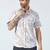 Peach brushstroke design shirt