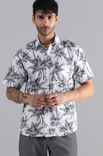 Coconut grove printed shirt