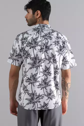 Coconut grove printed shirt