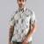 Leaf flow print shirt
