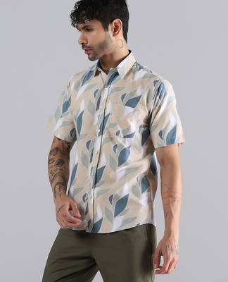 Leaf flow print shirt 3