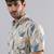 Leaf flow print shirt