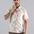 Desert palm print half sleeves shirt