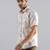 Desert palm print half sleeves shirt