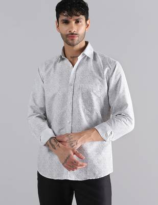 White shirt with subtle swirl 1