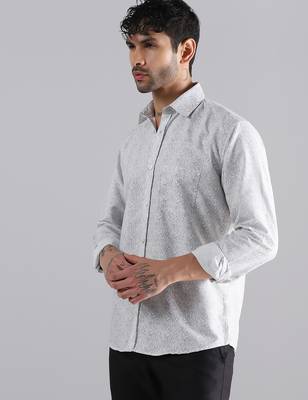 White shirt with subtle swirl 3
