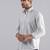 White shirt with subtle swirl