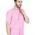 Pink half sleeves casual shirt