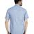 Blue half sleeves casual shirt