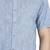 Blue half sleeves casual shirt