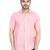 Pink self design casual shirt