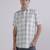 Blue check casual shirt