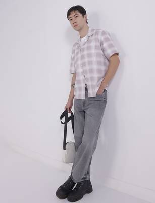 Regular fit casual check shirt 3