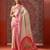 Cream printed art silk ethnic saree with blouse piece