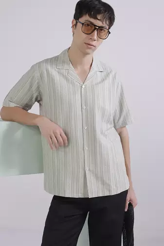 Mens boxy casual shirt