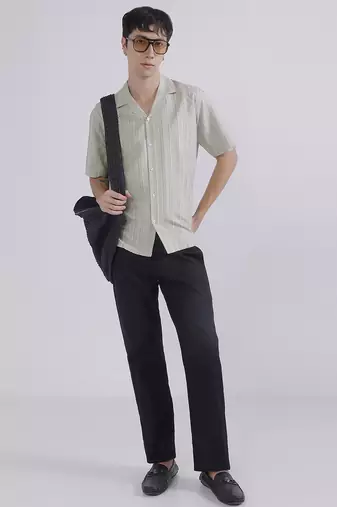 Mens boxy casual shirt