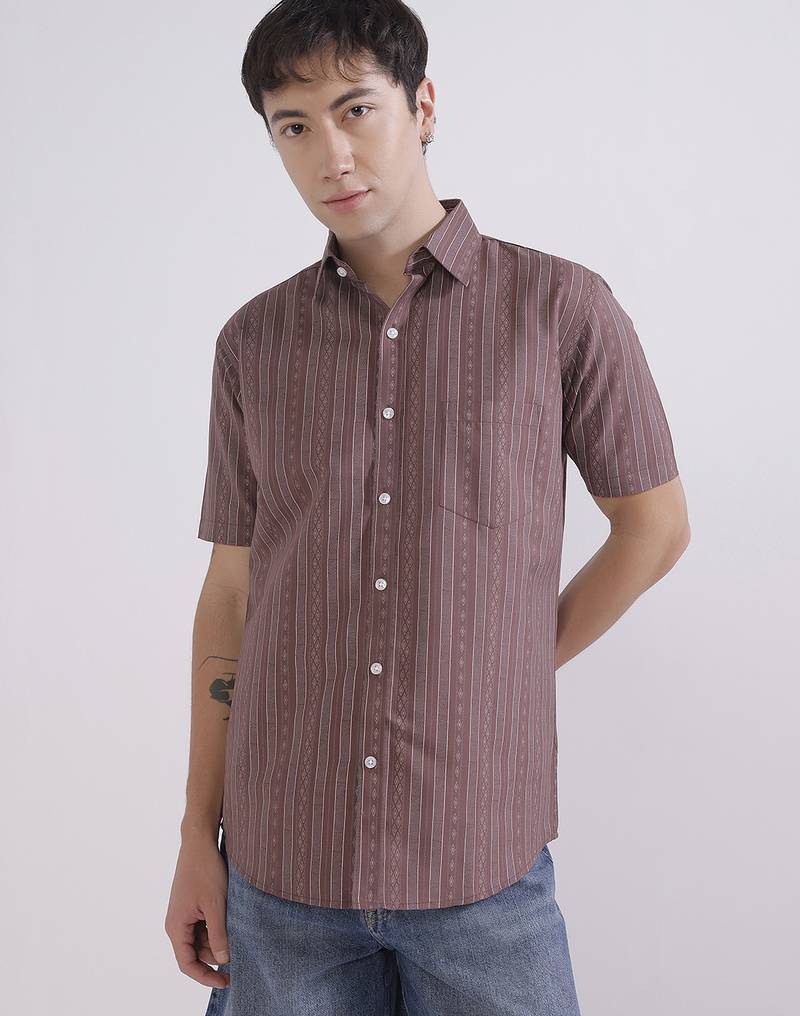 Mens boxy casual shirt
