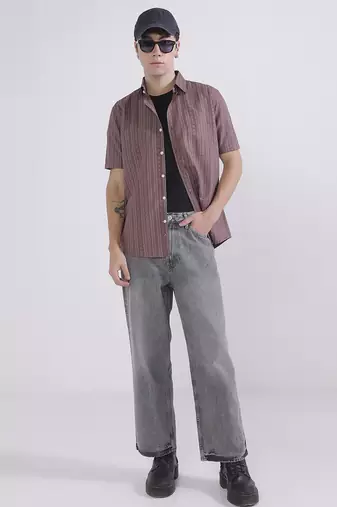 Mens boxy casual shirt