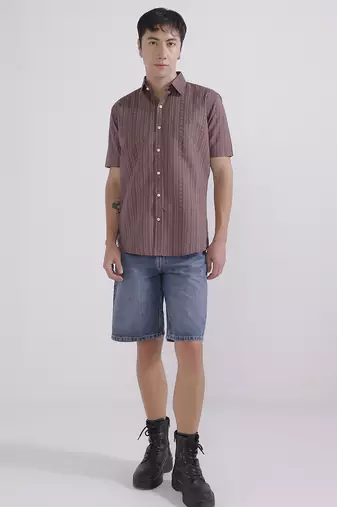 Mens boxy casual shirt