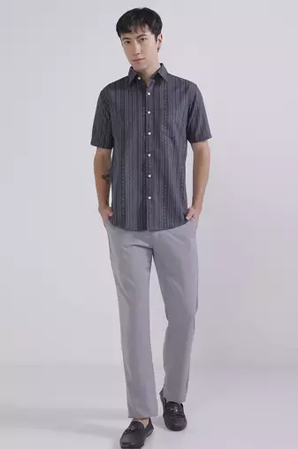 Mens casual boxy shirt