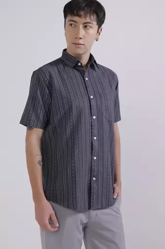Mens casual boxy shirt
