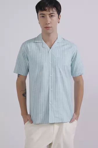 Mens casual boxy shirt