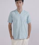 Mens casual boxy shirt