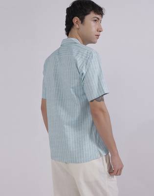 Mens casual boxy shirt 2