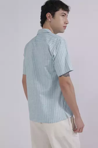 Mens casual boxy shirt
